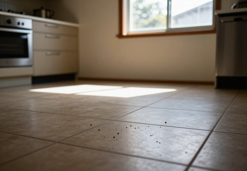 Clean kitchen in Luddenham after ant treatment