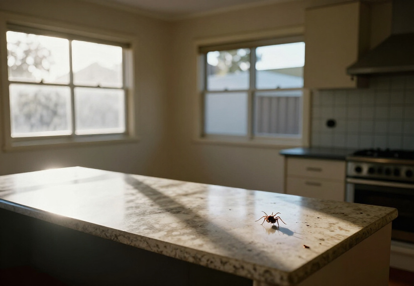 Ant trail in a Luddenham kitchen before treatment